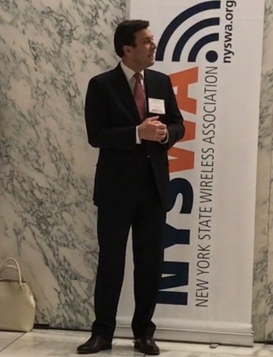 Christopher Fisher Presented at the New York State Wireless Industry Advocacy Day