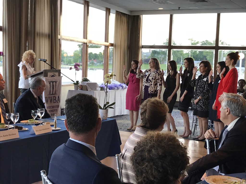 WWBA's new officers getting sworn in