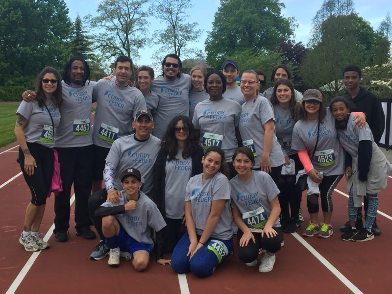 Cuddy & Feder group at 5k race