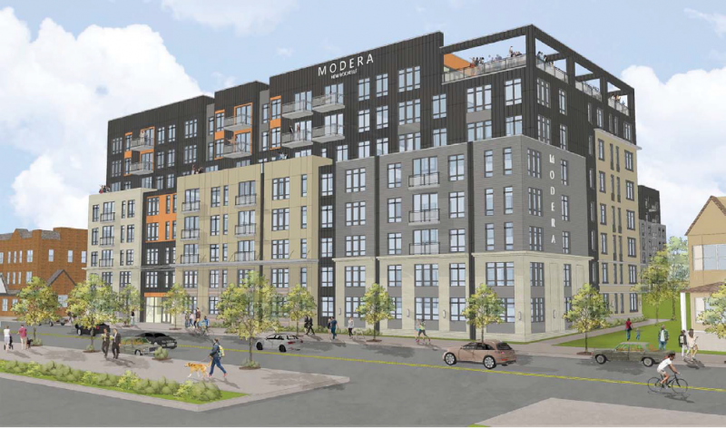 Architectural rendering of 24 Maple Ave - Modera Mixed Use Development
