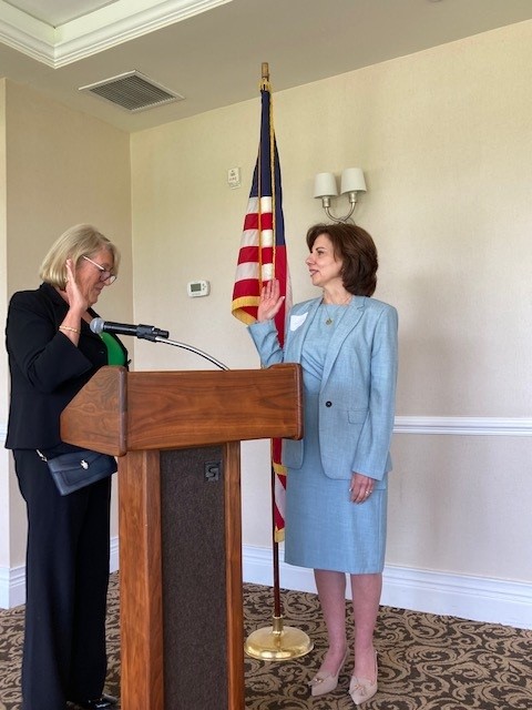 Lucia Chiocchio sworn in as president